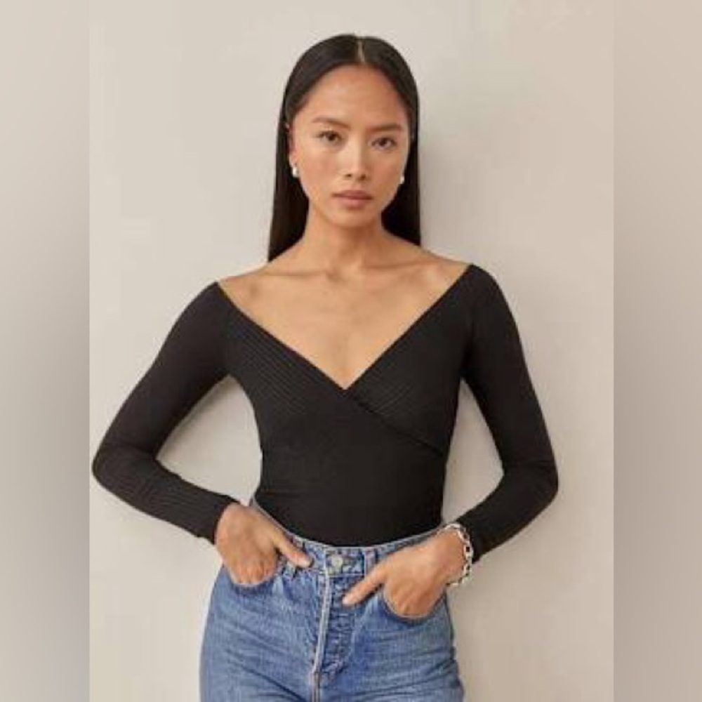 Reformation Minnie Knit Top